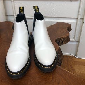 Doc Martens Bianca White Chelsea Boots EU 37